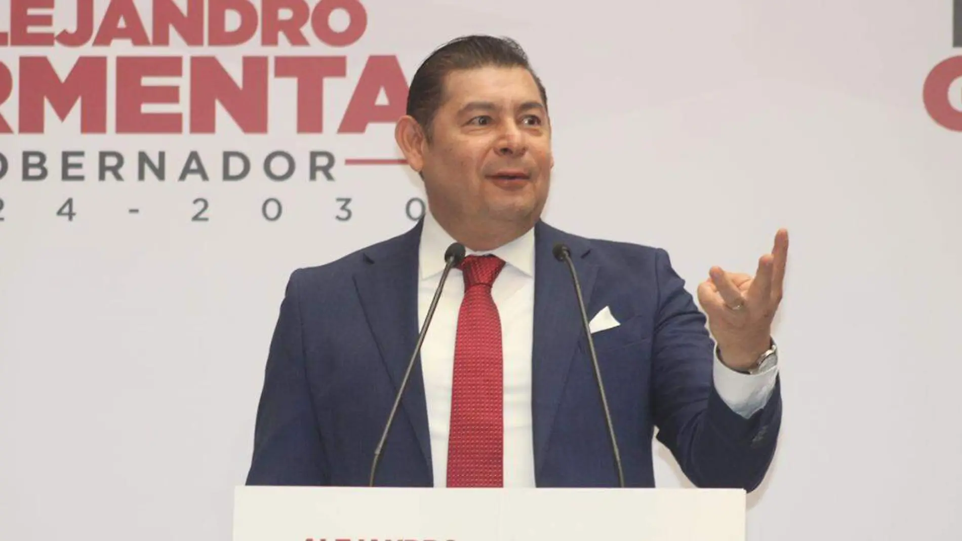 El próximo mandatario estatal, Alejandro Armenta Mier